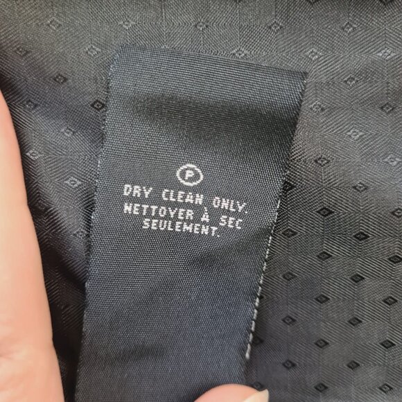 RW&CO Stretch Lining Womens Black Suit Blazer Size 0 One Button Stylish Chic - Picture 12 of 16